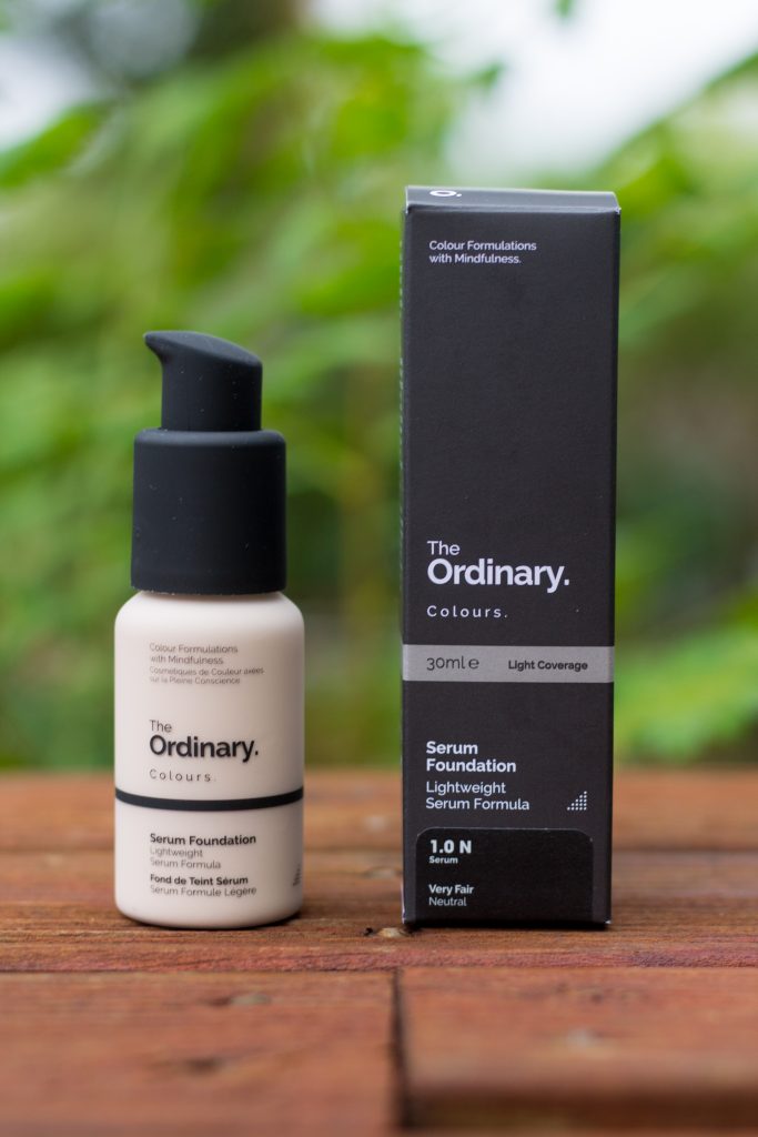 The Ordinary Colour Serum Foundation bottle and box