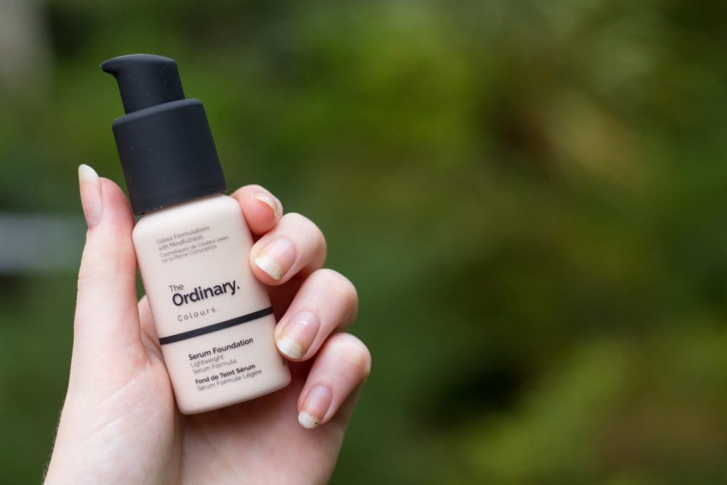 The Ordinary Colour Serum Foundation packaging