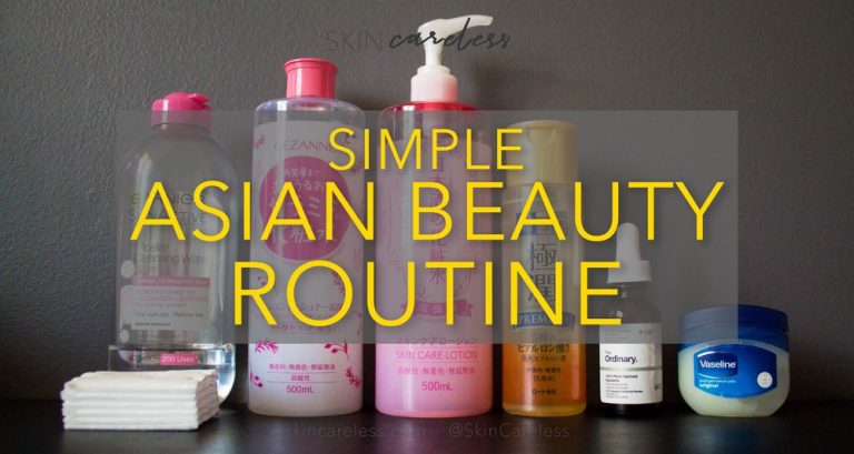 Simple Asian Beauty routine