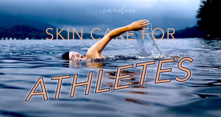 Skin care for athletes
