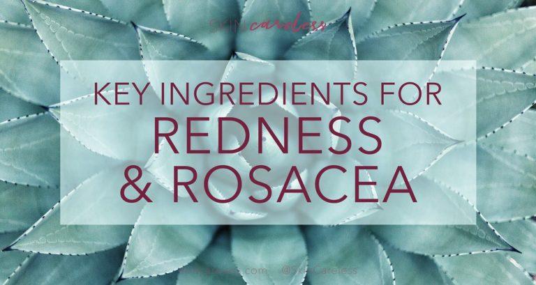 Key ingredients for redness and rosacea
